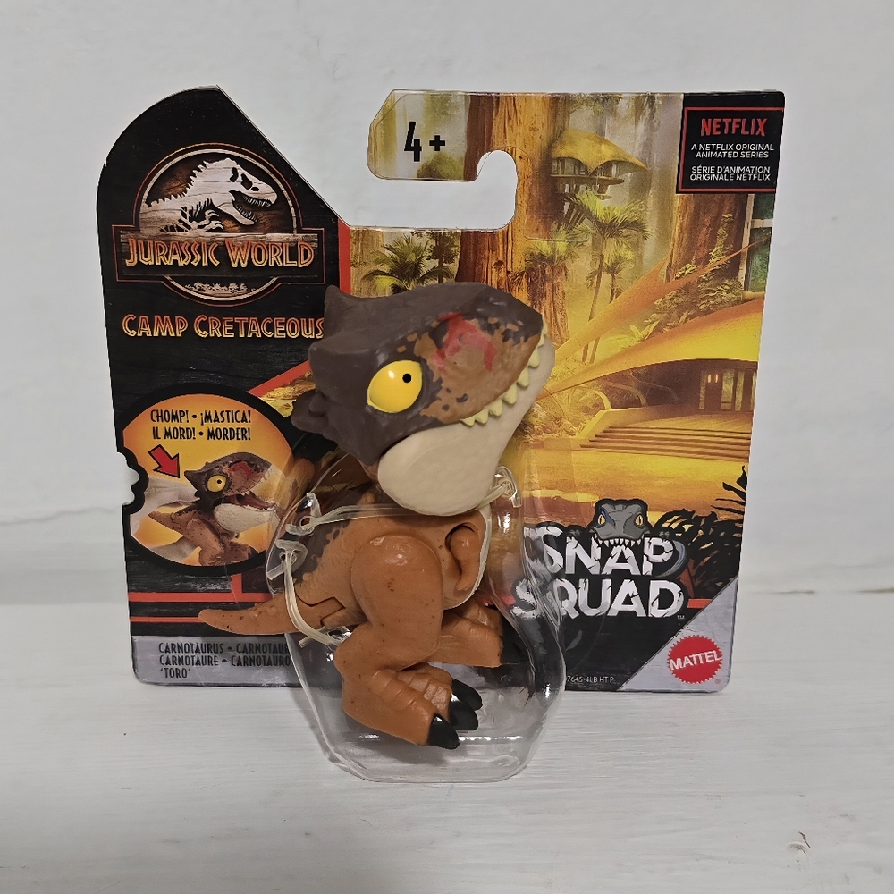 Jurassic World Snap Squad Camp Cretaceous Carnotaurus